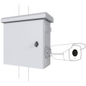 Lanview Mini Classic Pole Mounted CCTV Cabinet For 4 cameras (RCCTV006)