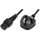 MicroConnect Power Cord UK Type G - C13 