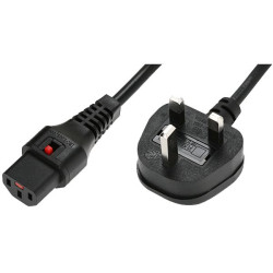 MicroConnect Power Cord UK Type G - C13 
