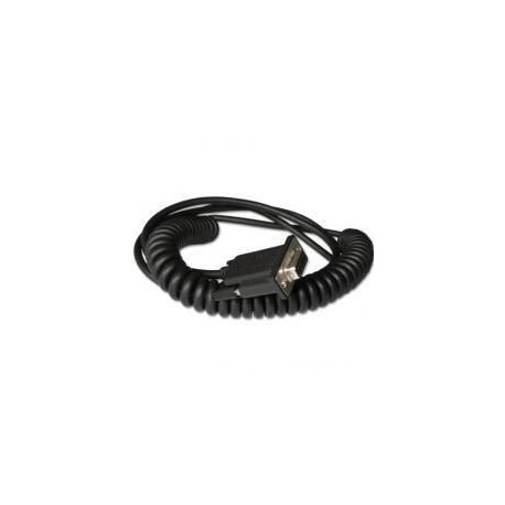 Honeywell Cable RS232, Coiled 3m, Black (CBL-020-300-C00)