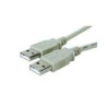 MicroConnect USB2.0 A-A 1m M-M, Grey (USBAA1)
