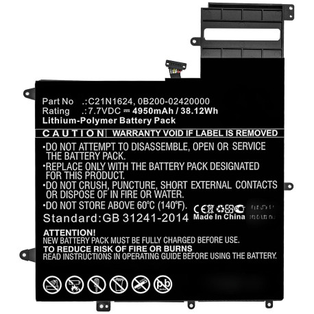 CoreParts Laptop Battery for Asus 