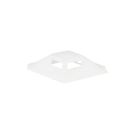 Lanview Self-adhesive Zip Tie Mounts 25mm x 25mm 50pcs White