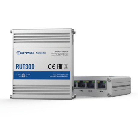 Teltonika RUT300 INDUSTRIAL ETHERNET ROUTER (RUT300000000)