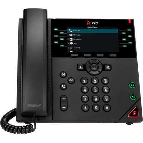 HP POLY VVX 450 12-Line IP Phone 