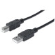 Manhattan USB 2.0 Typ A, Typ B, 3m (333382)