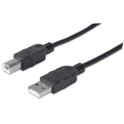 Manhattan USB 2.0 Typ A, Typ B, 3m (333382)