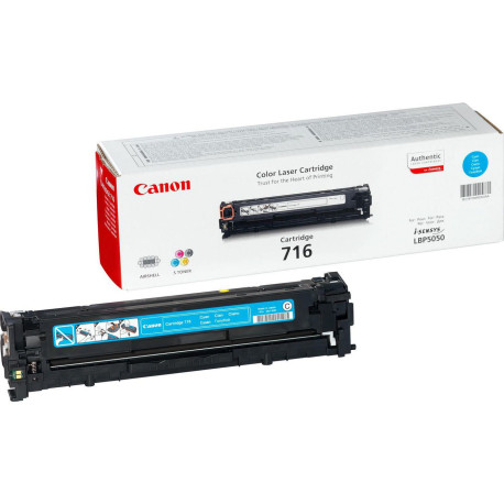  Canon Toner Cyan 716c 1979B002 ~1500 Pages