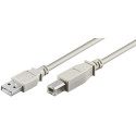 MicroConnect USB2.0 A-B 3m M-M (USBAB3)