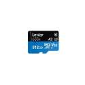 Lexar 633X 512 Gb Microsdxc Uhs-I Class 10 (LSDMI512BB633A)