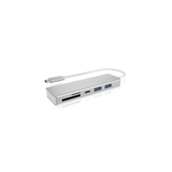 ICY BOX Usb 3.2 Gen 1 (3.1 Gen 1) Type-C 5000 Mbit/S Silver