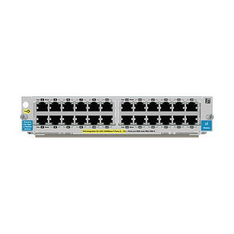 Hewlett Packard Enterprise 24-port Gig-T PoE+ v2 zl Modul (J9534A)