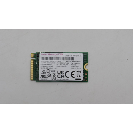 Lenovo 128GB M.2 2242 SSD with PCIe 