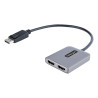 StarTech.com Dp To Dual Hdmi Mst Hub - 