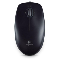 Logitech M100, Corded mouse,Black (910-001604)