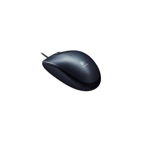 Logitech M100, Corded mouse,Black (910-001602)