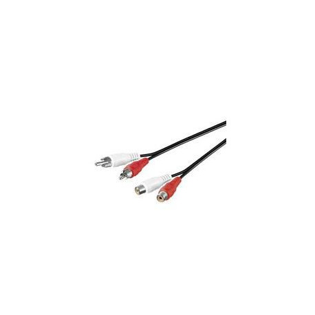 MicroConnect Stereo Ext. Cable, 5 meter (AUDCH5)