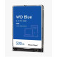 Western Digital Blue Mobile 500GB HDD SATA 6Gb/s 7mm Blue (WD5000LPZX)