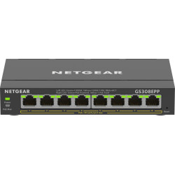 Netgear 8PT GE Plus Switch W/HI-PWR 