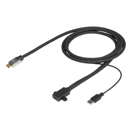 Vivolink Pro HDMI Cable 2m M-F Ultra Flexible (PROHDMIHDMFM2-LSZH)