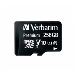 Verbatim MICRO SDXC PREMIUM UHS-I 256GB 