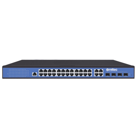 Ernitec 24 Port Gigabit PoE Switch (ELECTRA-M224/4)