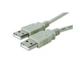 MicroConnect USB2.0 A-A 3m M-M, Grey (USBAA3)