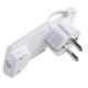 MicroConnect Schuko Angled Power Plug 