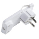 MicroConnect Schuko Angled Power Plug 