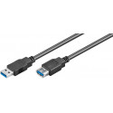 MicroConnect USB3.0 A-A 0.5m M-F (USB3.0AAF05B)