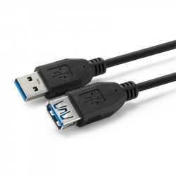 MicroConnect USB3.0 A-A 2m M-F, Black (USB3.0AAF2B)