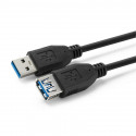 MicroConnect USB3.0 A-A 2m M-F, Black (USB3.0AAF2B)