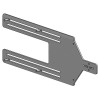 Ergonomic Solutions Kiosk straight bracket 