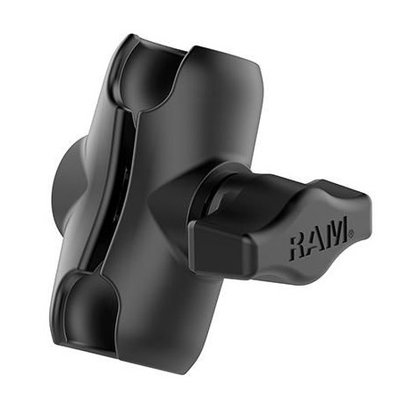 RAM Mounts RAM SHORT DOUBLE SOCKET (RAM-B-201-A)