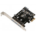 MicroConnect 3+1 port USB 3.0 PCIe card (MC-USB3.0-F2B2-V2)