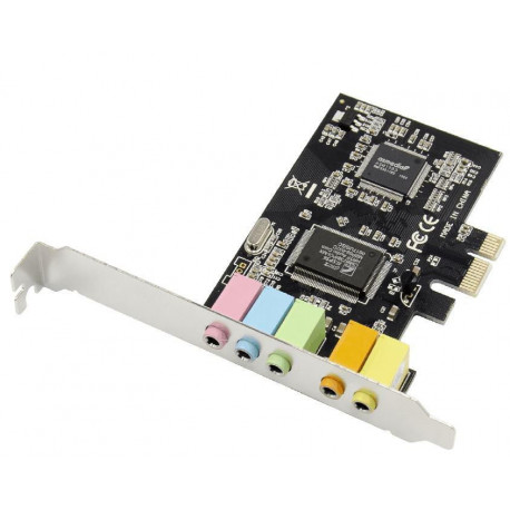 MicroConnect 5.1 Channels PCIe sound card (MC-CMI6CH-PCIE)