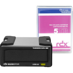 TANDBERG RDX DRIVE KIT 5TB USB3.0 EXTERN,BLACK (8882-RDX)