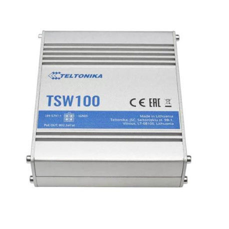 Teltonika TSW100 INDUSTRIAL UNMANAGED POE+ SWITCH (TSW100000000)