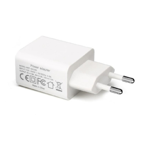 CoreParts USB Power Adapter White
