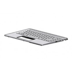HP Top Cover W Kb Nsv Bl Nordic (L19191-DH1)