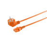 MicroConnect Power Cord Schuko Angled - 