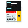  DYMO Ruban Blanc sur rouge 1805422 DYMO Rhino Étiquettes en vinyle industrielles | 19 mm x 5,5 m | autocollantes impression en 