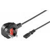 MicroConnect Power Cord UK Notebook C7 1.8m (PE090718)