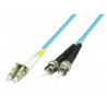 MicroConnect LC/UPC-ST/UPC 2m OM3 (FIB412002)