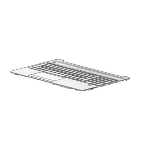 HP TOP COVER CBG W KB JTB INTL (L94458-B31)