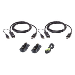Aten Cable kit: 2x True 4K 1.8M 