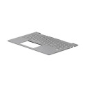 HP SPS-TOP COVER W/KB fTBT CP BL 