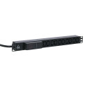 Lanview 19'' rack mount power strip, 