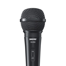 Shure Microphone Black Karaoke 