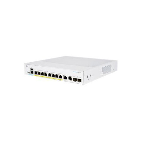 Cisco Network Switch Managed L2/L3 Gigabit Ethernet (CBS350-8FP-2G-EU)